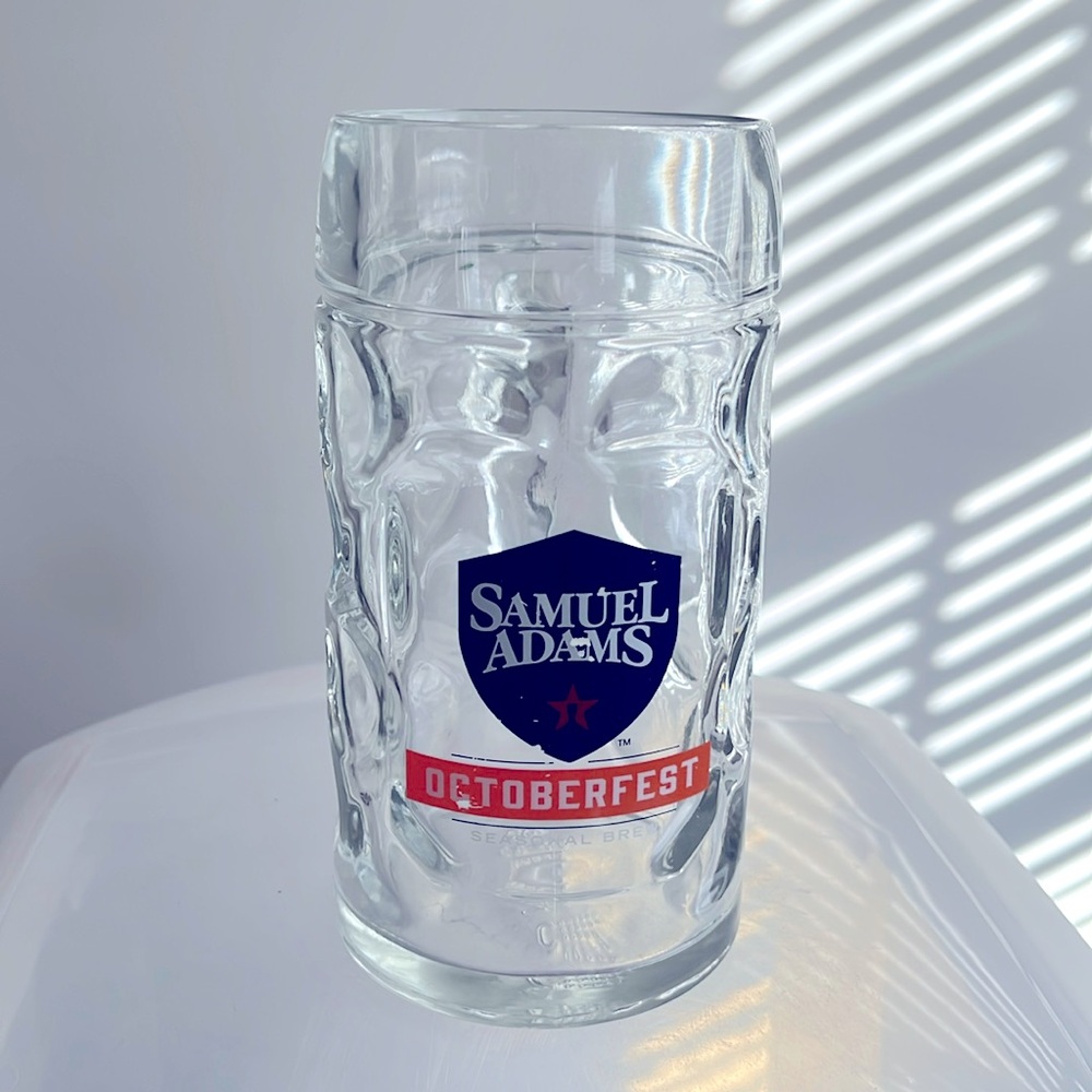Samuel Adams Oktoberfest beer mugs